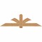 Ekena Millwork Redmond Smooth Timber Gable Bracket, Western Red Cedar, 72"W x 21"H x 1 1/2"D x 5 1/2"F, 7/12 Pitch GBW072X21X0206RED00SWR - alternate 1